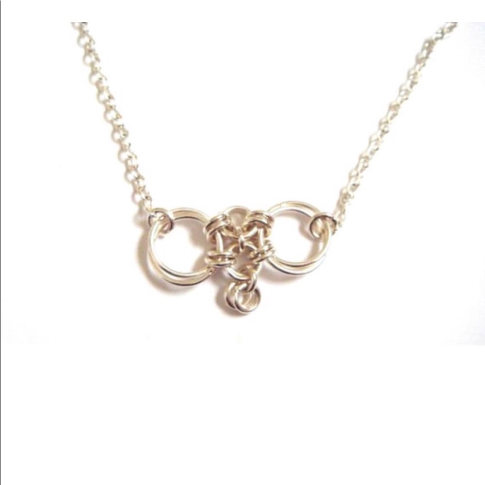 New chainmail dragonfly pendant